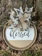 Load image into Gallery viewer, Blessed - round
