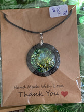 Load image into Gallery viewer, Black Bottle Cap Pendant
