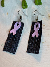 Load image into Gallery viewer, Lavender Awareness Ribbon Oblong
